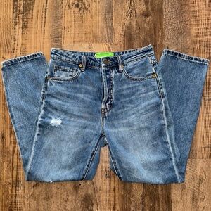 SR Vs Sandrine Rose Distressed Jeans Womens 26 Blue Los Angeles Denim Blue 26x25